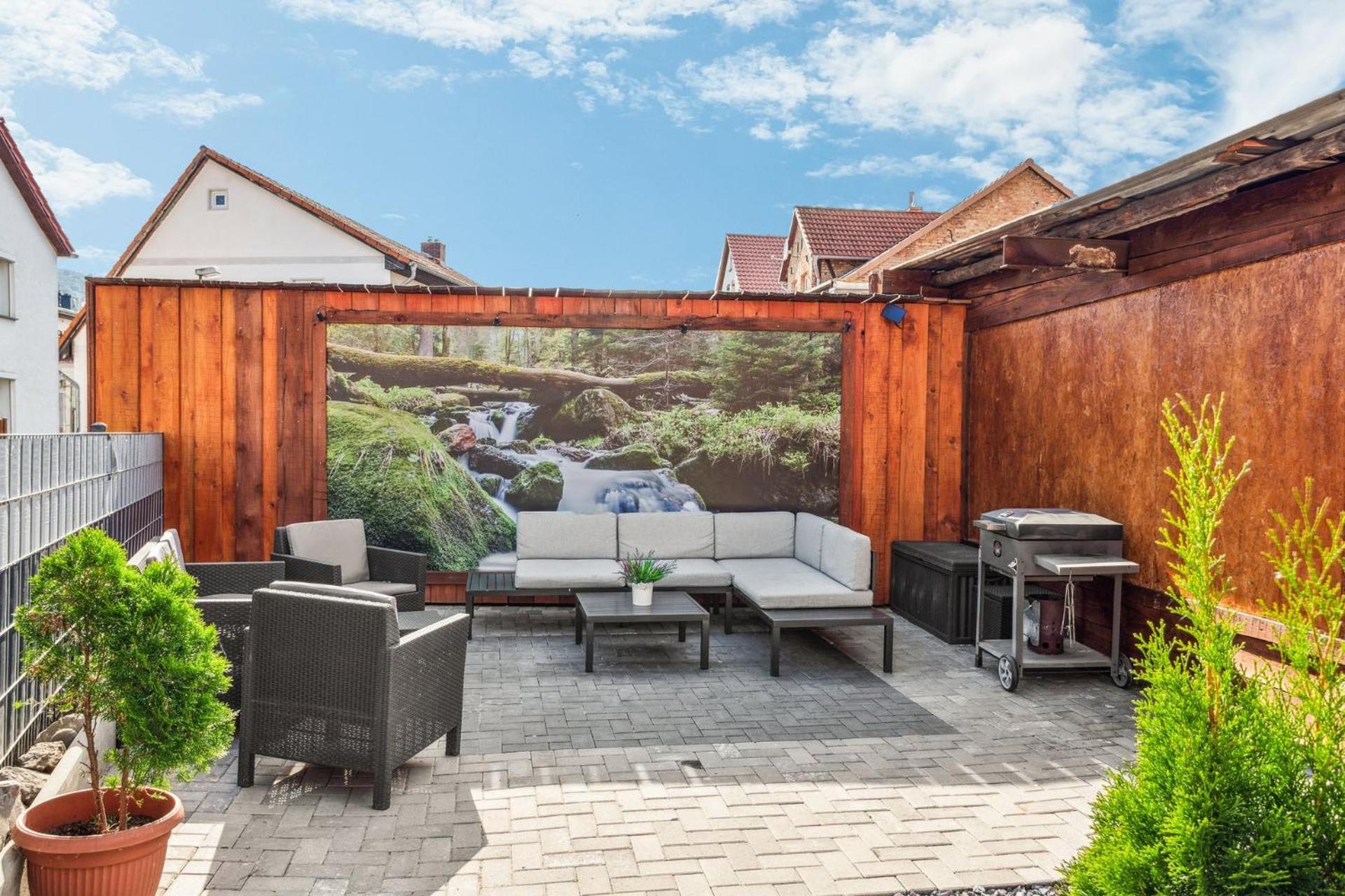 Apartment Harzlounge Center Thale - Grill & Garden Kültér fotó